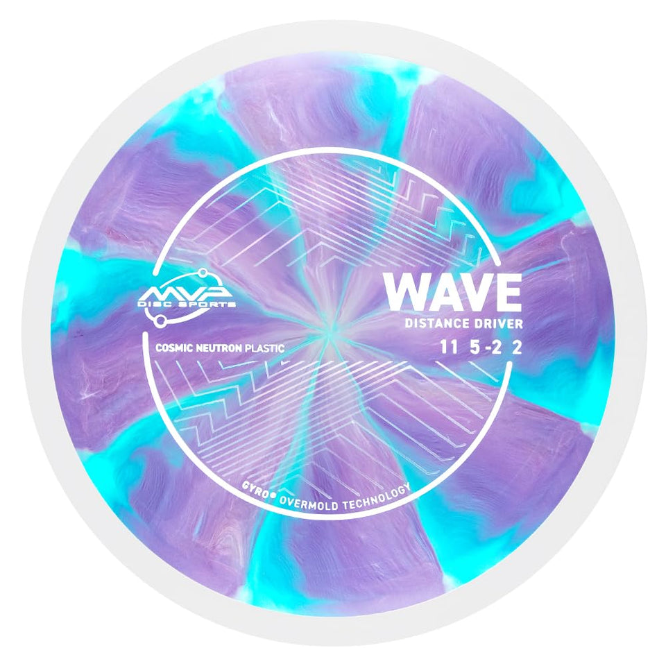 MVP Cosmic Neutron Wave disc in flight showing long glide.