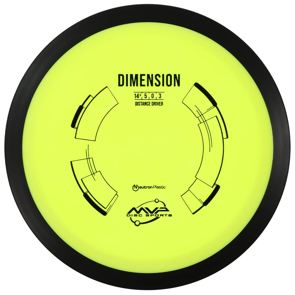 MVP Dimension Neutron backhand release highlights long-distance potential and accuracy.