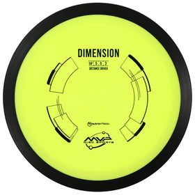 MVP Dimension Neutron backhand release highlights long-distance potential and accuracy.