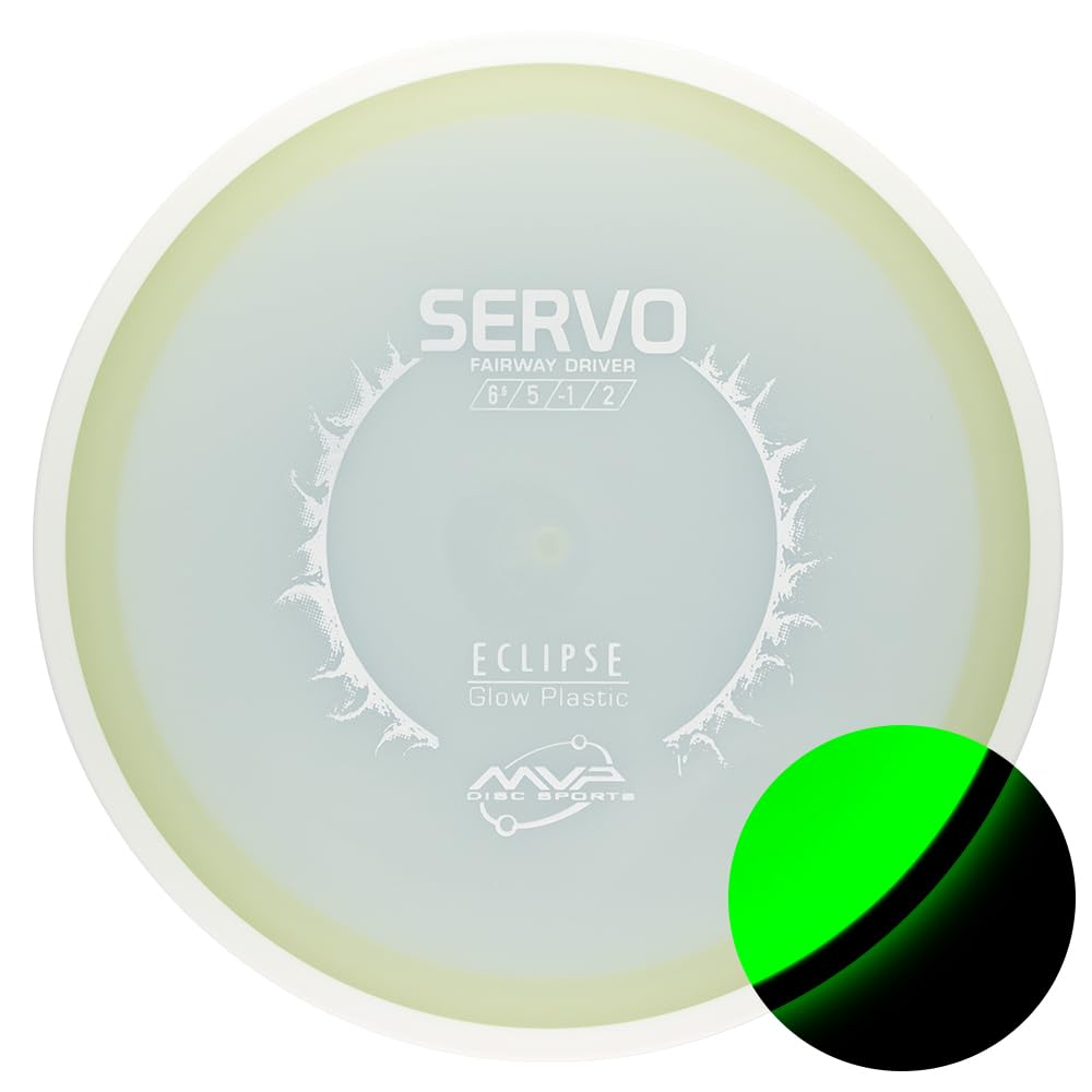 MVP Eclipse Glow 2.0 Servo in hand delivering reliable glide and forward fade.
