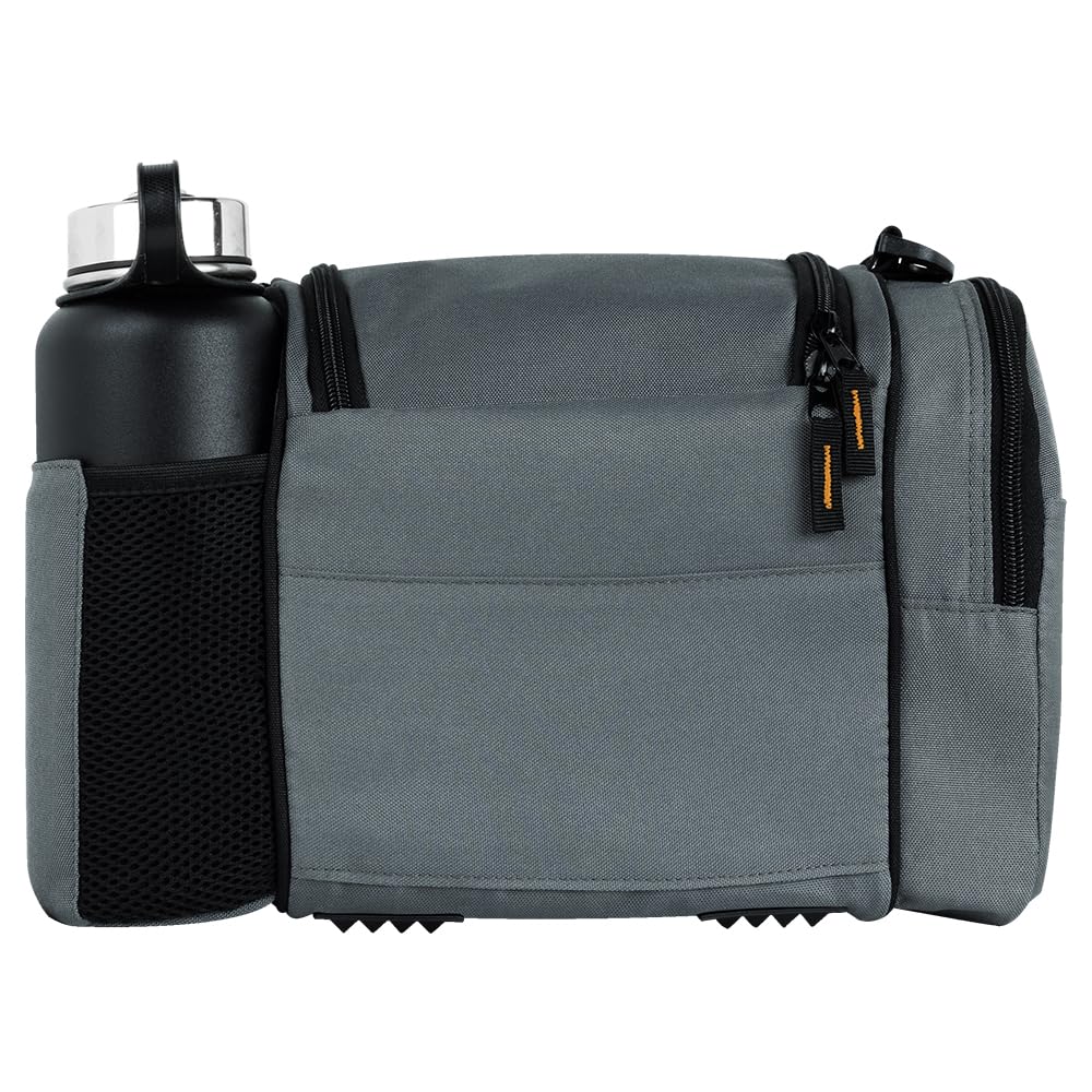 MVP Beaker bag open main compartment showing capacity for discs