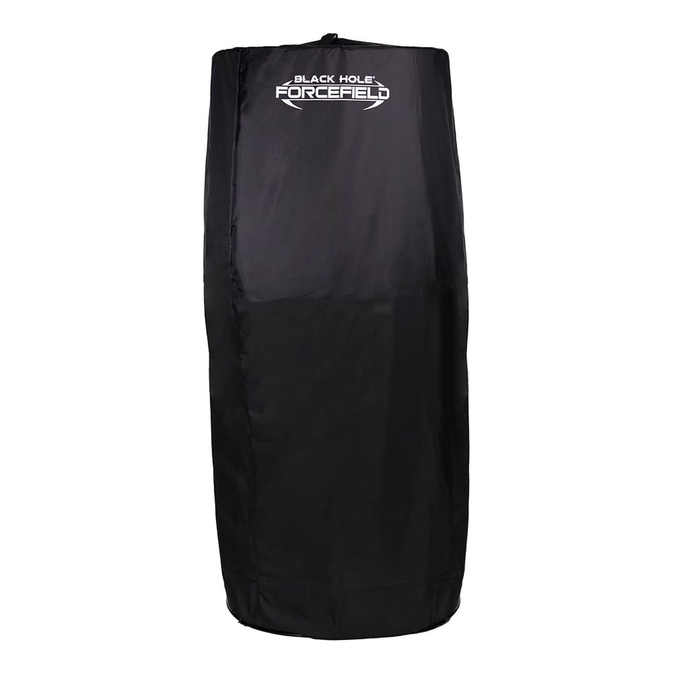 MVP Disc Sports Black Hole Forcefield fabric close-up shows durable waterproof material.