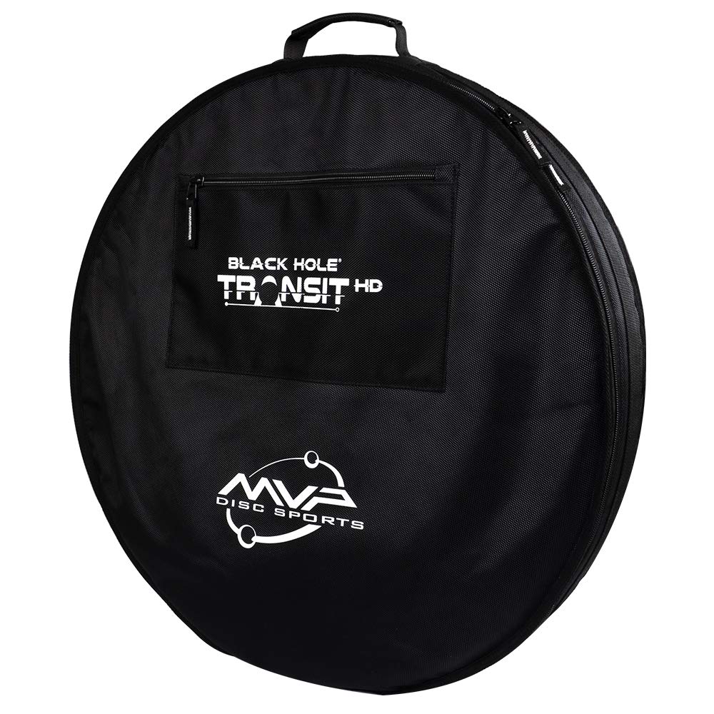 MVP Disc Sports Black Hole HD Transit Bag is adaptable for Pro HD baskets and future models.