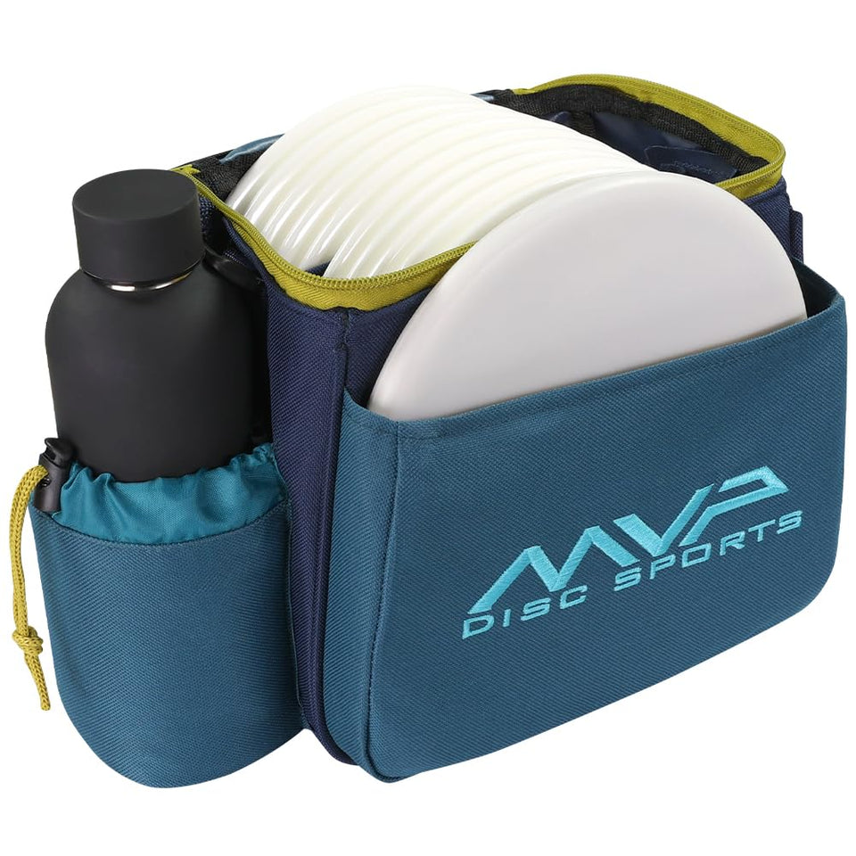 MVP Disc Sports Cell bag front view highlighting compact starter bag for casual rounds