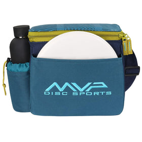 MVP Cell bag inside compartment with discs showcased for reliable organization on the fairway