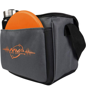 MVP Cell bag with built-in drink holder for on-course hydration.