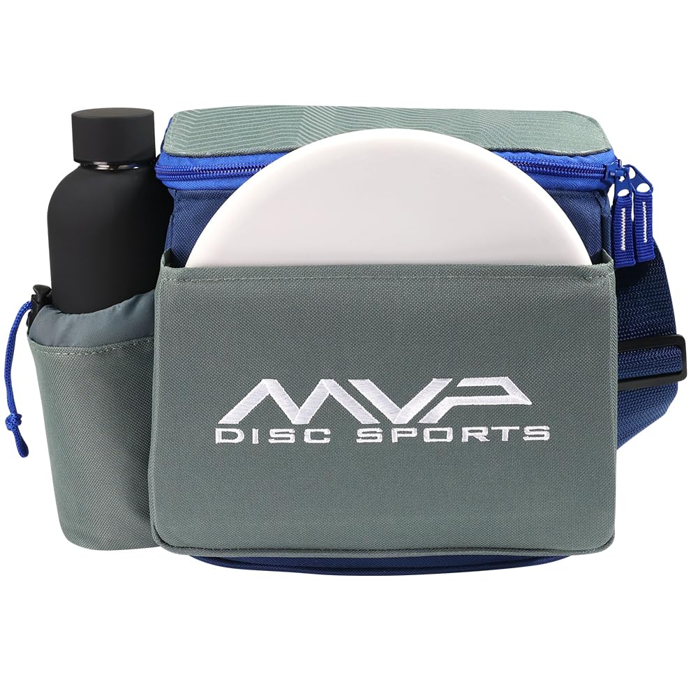 MVP Disc Sports Cell Disc Golf Bag main compartment showing 8-10 disc capacity.