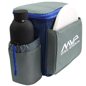 MVP Disc Sports Cell Disc Golf Bag putter pocket with accessible storage.