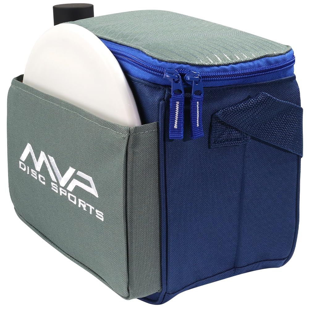 MVP Disc Sports Cell Disc Golf Bag water bottle holder with drawstring.