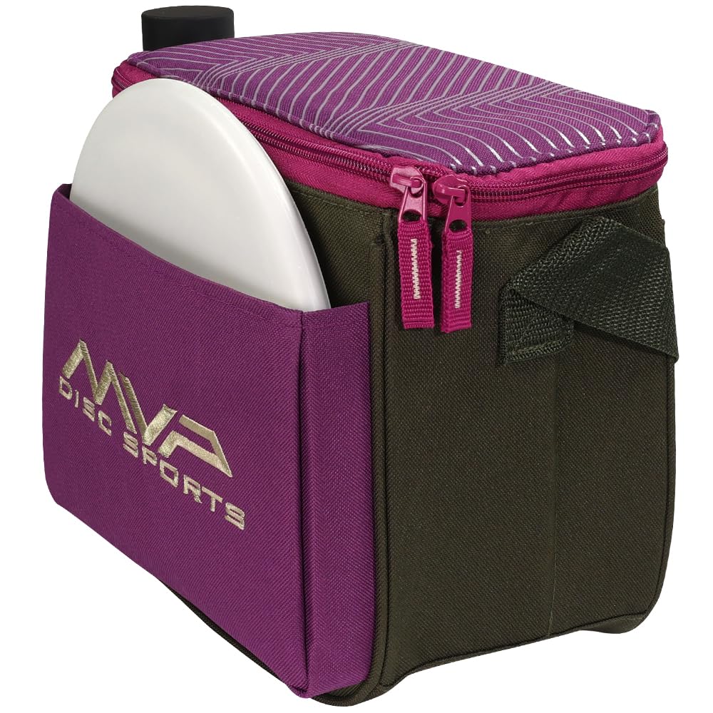 MVP Disc Sports Cell main compartment with discs for easy access.