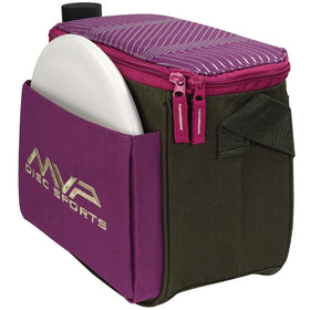 MVP Disc Sports Cell main compartment with discs for easy access.