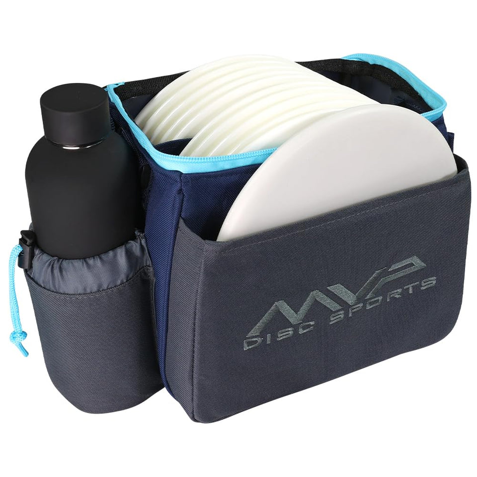 MVP Disc Sports Cell bag front view shows a compact design for casual rounds.