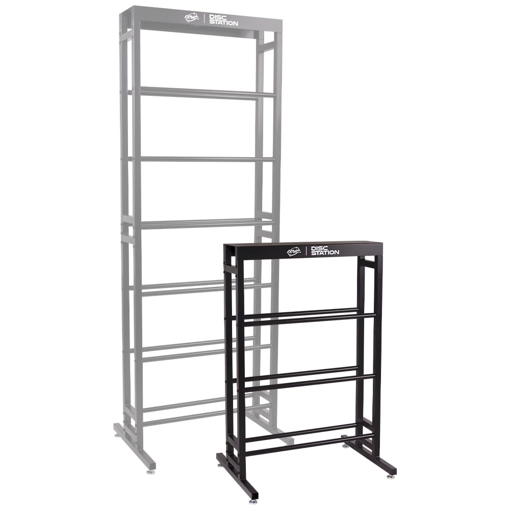 MVP Disc Sports Disc Station 120-disc capacity keeps your discs organized and within reach.