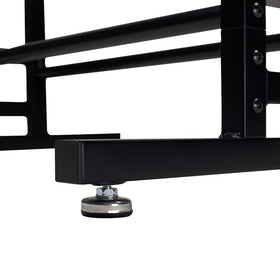 MVP Disc Sports Disc Station stores 240+ discs across six shelves to reduce clutter.