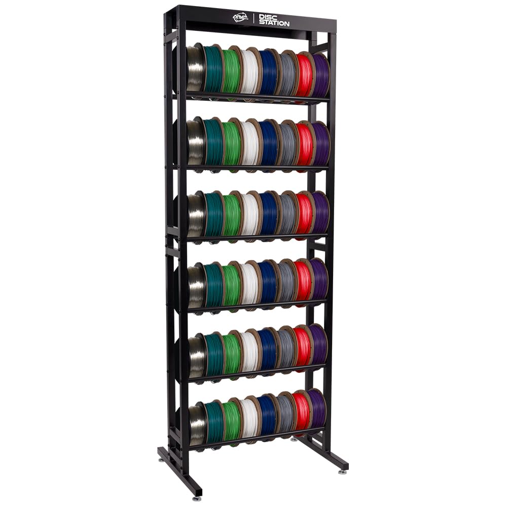 MVP Disc Sports Disc Station with limited lifetime warranty on materials and workmanship.