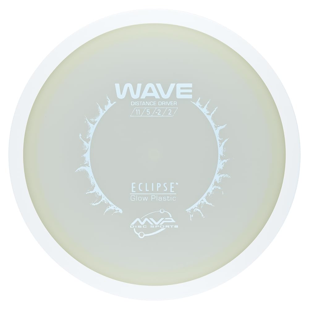 MVP Eclipse Glow 2.0 Wave in flight for long-distance accuracy.