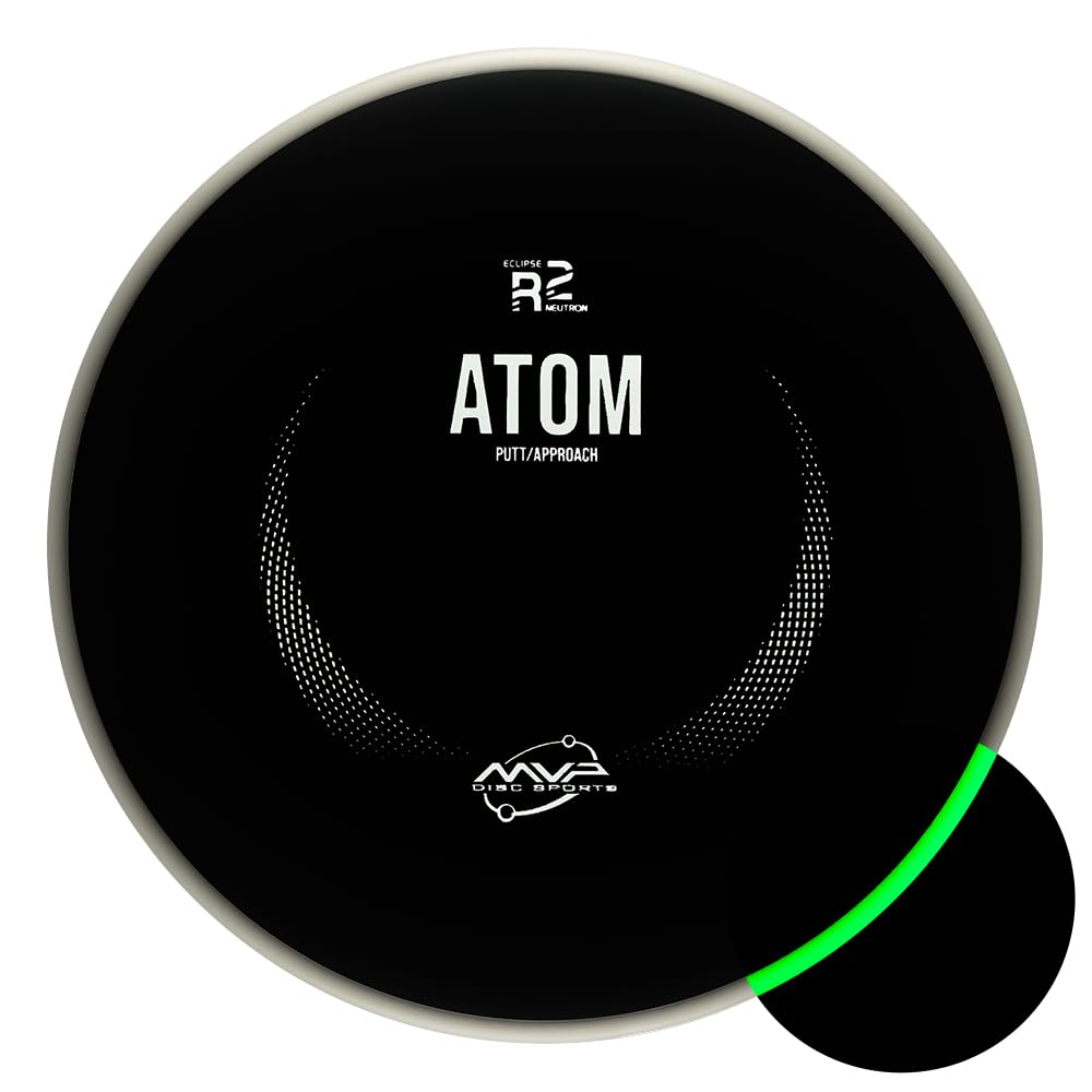 MVP Disc Sports Eclipse R2 Atom putter for accurate short-game putting.