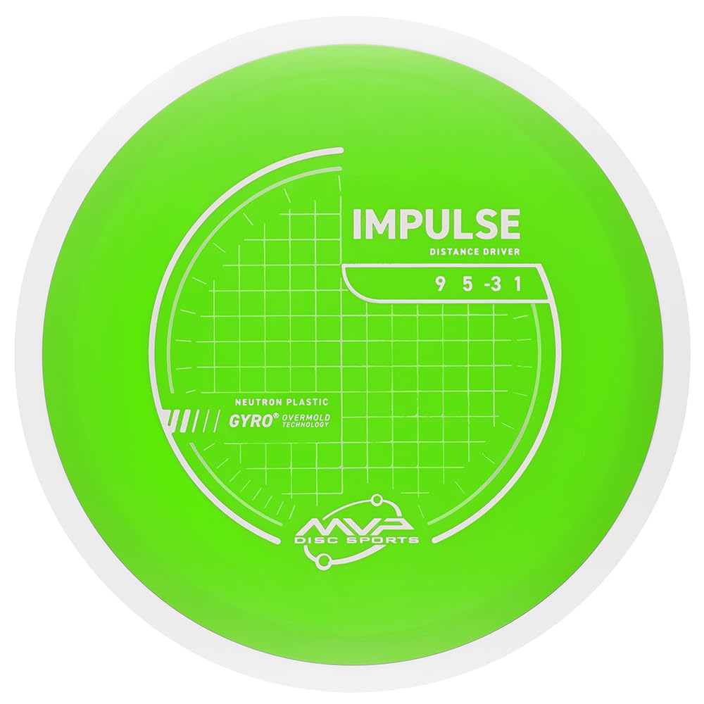 Vibrant color swirl on Neutron Impulse for easy visibility during throws
