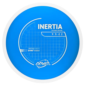 MVP Disc Sports Neutron Inertia side profile highlights its versatile shape for various throws.
