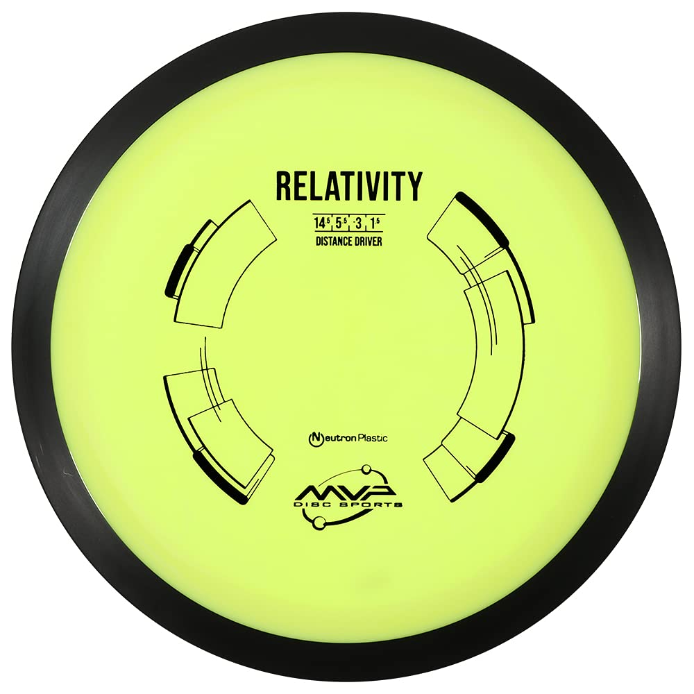 MVP Disc Sports Relativity speed and glide emphasize long-distance potential.