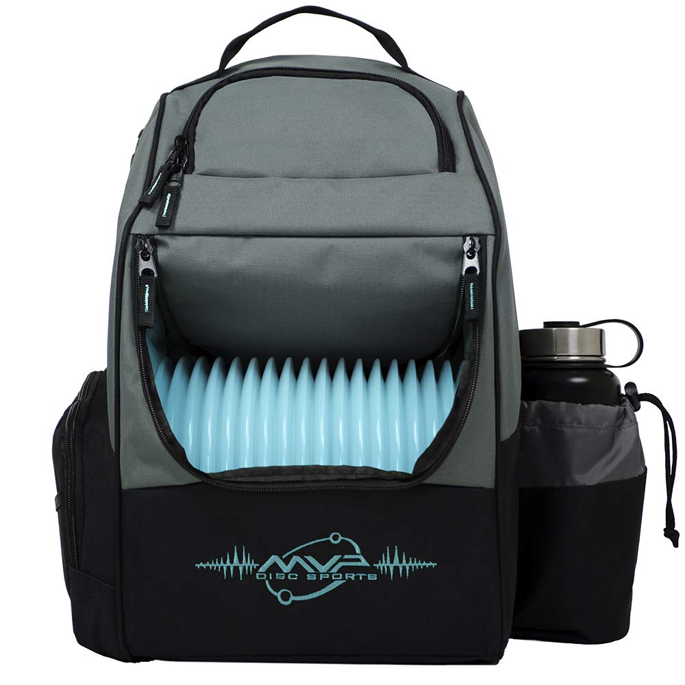 MVP Disc Sports Shuttle backpack main compartment holds discs for tournament play