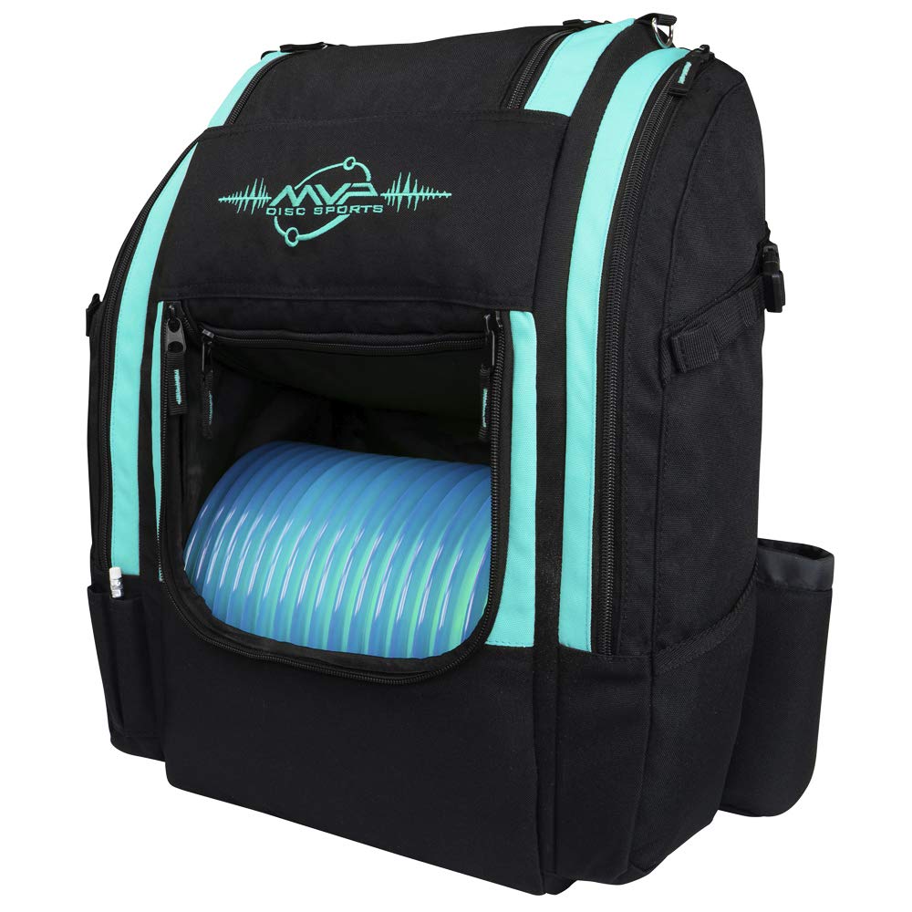 MVP Disc Sports Voyager Lite side view with water bottle holder for hydration on course