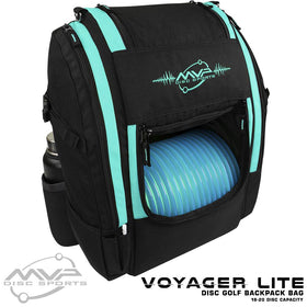 MVP Voyager Lite top compartment close-up shows extra storage space