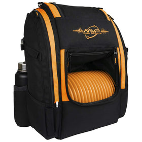 MVP Disc Sports Voyager Lite side pocket view, holds small essentials while on the course.
