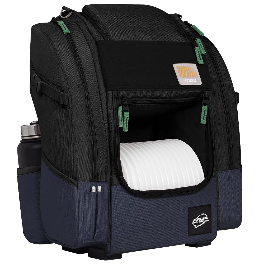 MVP Voyager with fully zippered putter pocket for quick on-course access