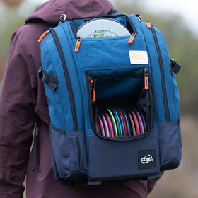 MVP Disc Sports Voyager Slim Backpack lightweight design supports long rounds without fatigue