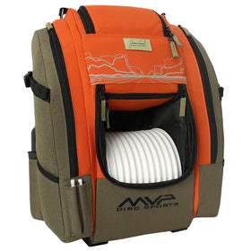 Large storage area on the Voyager Slim securely holds discs and gear.