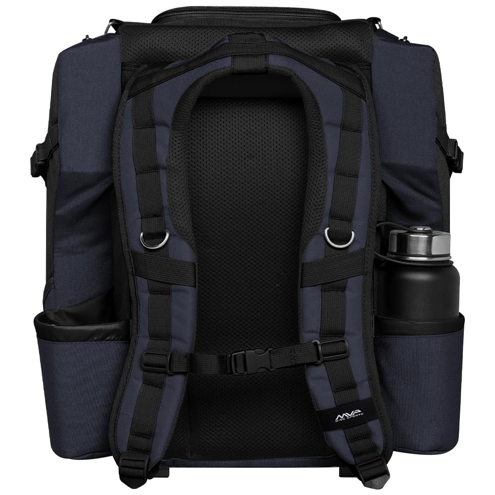 MVP Voyager upper storage area capable of holding 18–20 discs