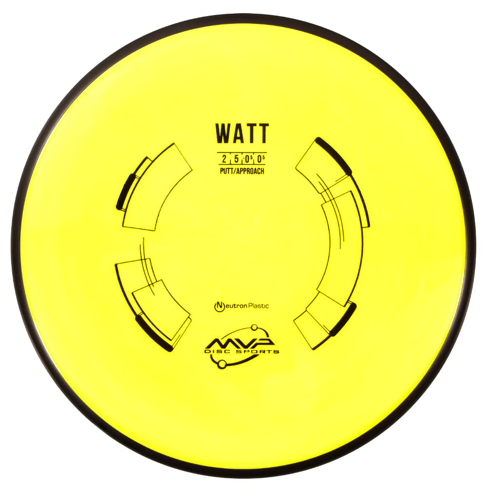 MVP Disc Sports Watt putter with deep profile for controlled putts.