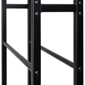 MVP Disc Station black finish blends with home, shop, or garage spaces.