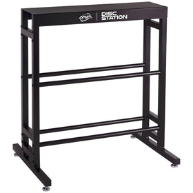 MVP Disc Station side view shows compact footprint for small spaces.