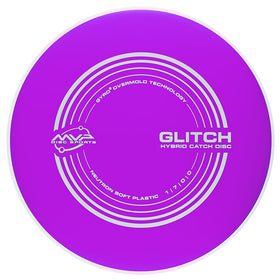 MVP Glitch Soft Neutron disc catching in warmup pose for practice.