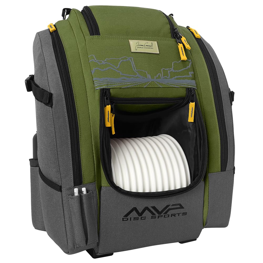 MVP James Conrad Voyager Slim, side pocket view for extra storage