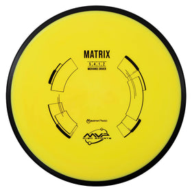 MVP Neutron Matrix midrange in flight with stable straight path and fade.
