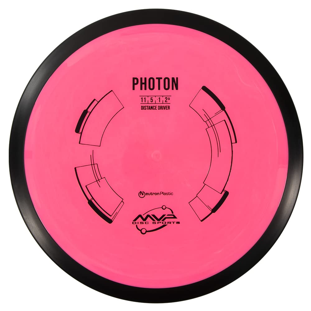 MVP Neutron Photon distance driver in flight with a stable fade for longer throws.