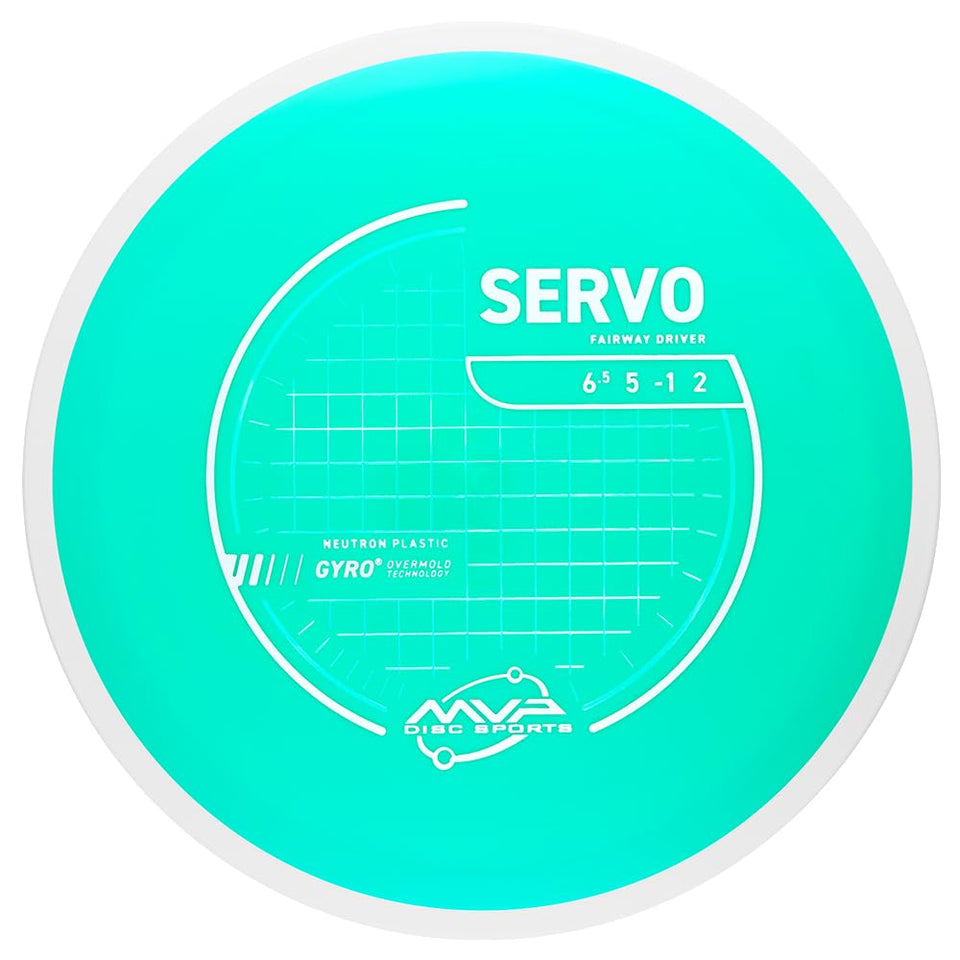 MVP Neutron Servo side-profile highlights stable fairway control for precise placement.