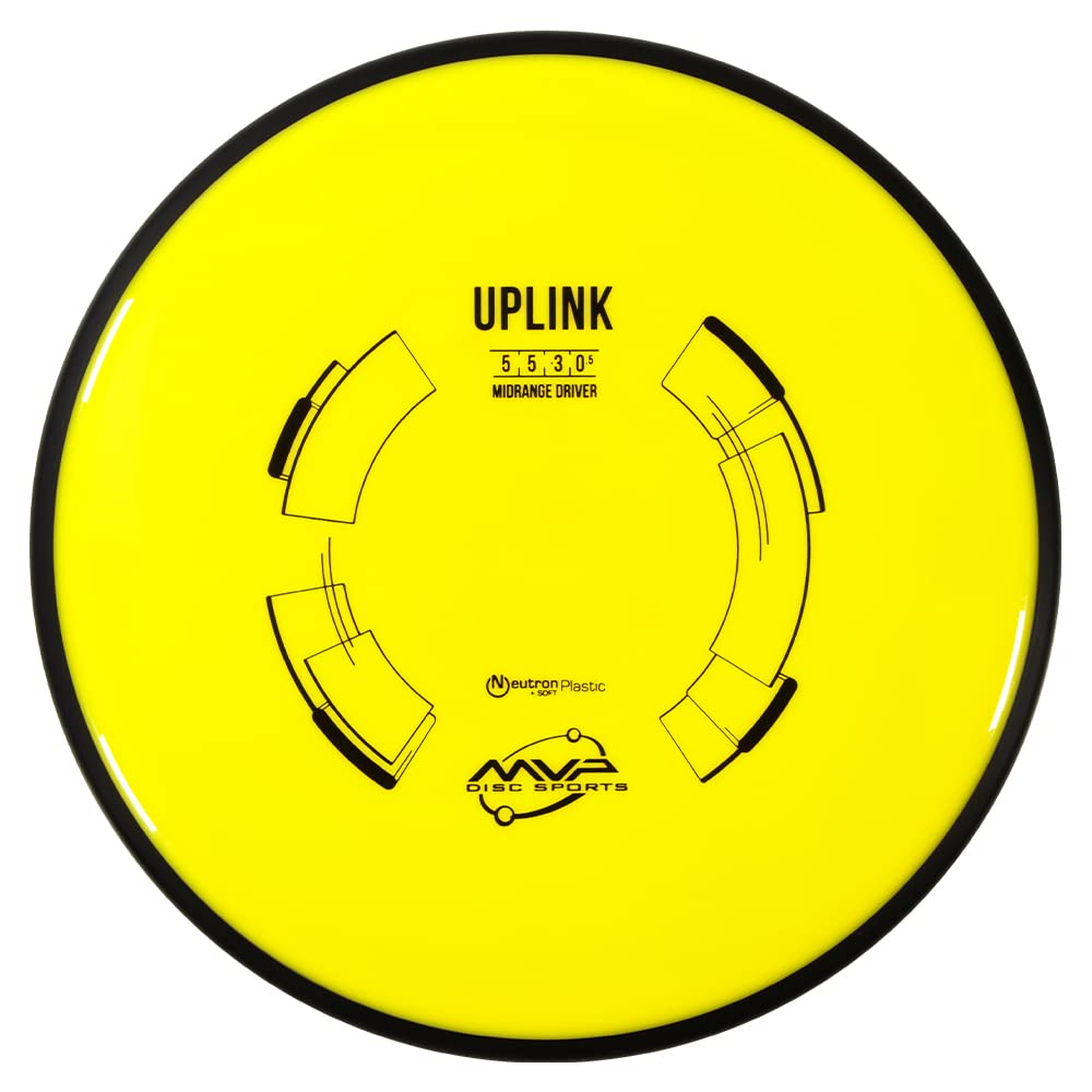 MVP Neutron Uplink Soft midrange, front view, highlighting bright color and comfortable grip.