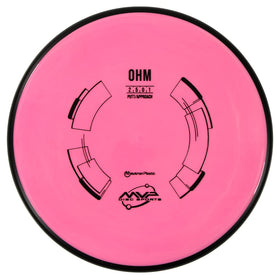Close-up of Ohm showing 9mm class speed and glide characteristics.
