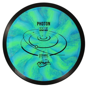 MVP Photon Cosmic Neutron plastic closeup shows premium feel and durability.
