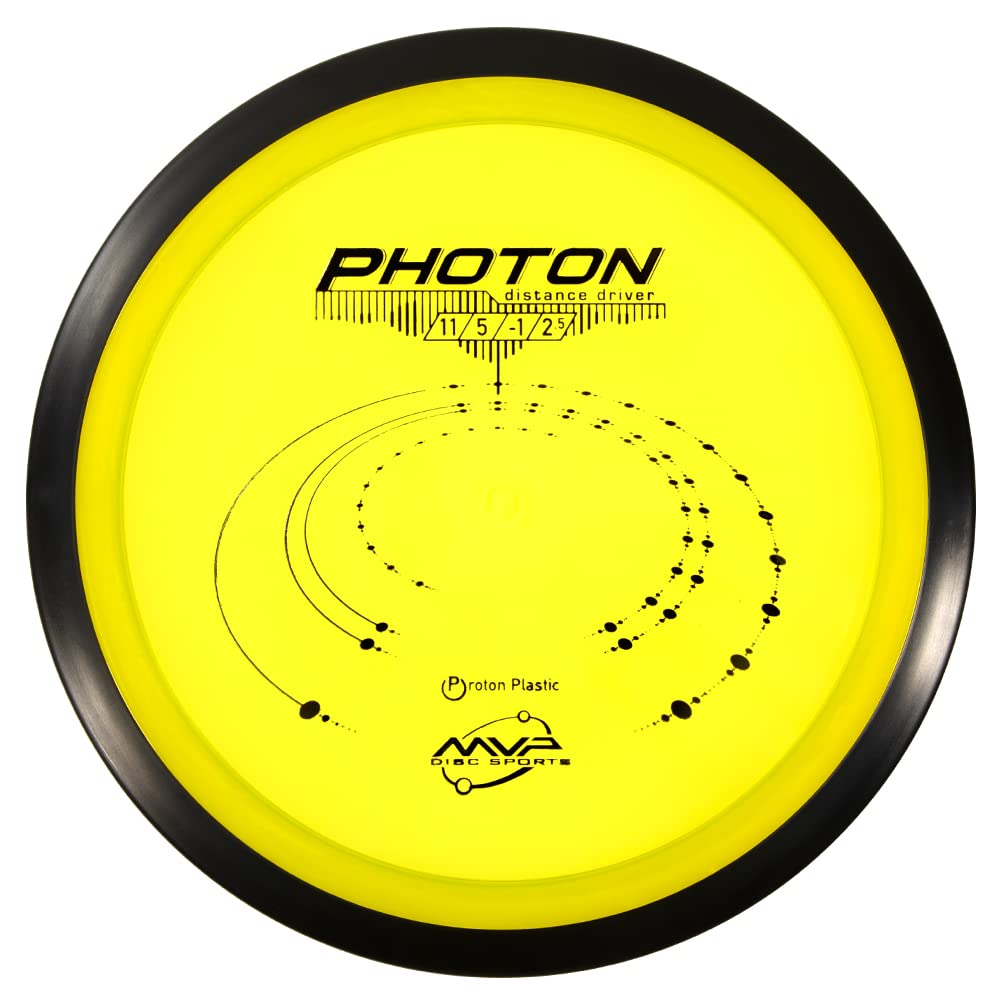 MVP Photon distance driver side view showcases balance and smooth stability on throws.
