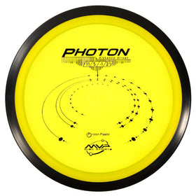 MVP Photon distance driver side view showcases balance and smooth stability on throws.