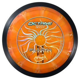 MVP Plasma Octane aerodynamic profile enables long, straight throws with reliable fade.