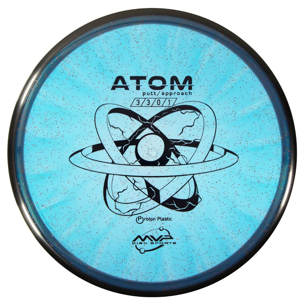 MVP Proton Atom putter – front view showing straight-flight potential for precise putts.