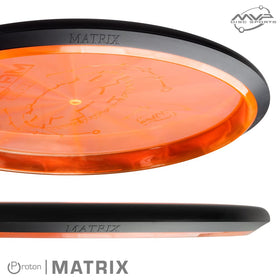 MVP Proton Matrix midrange in hand emphasizes grip and control for precise releases.