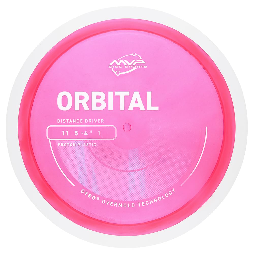 MVP Proton Orbital front view ready for straight distance throws.