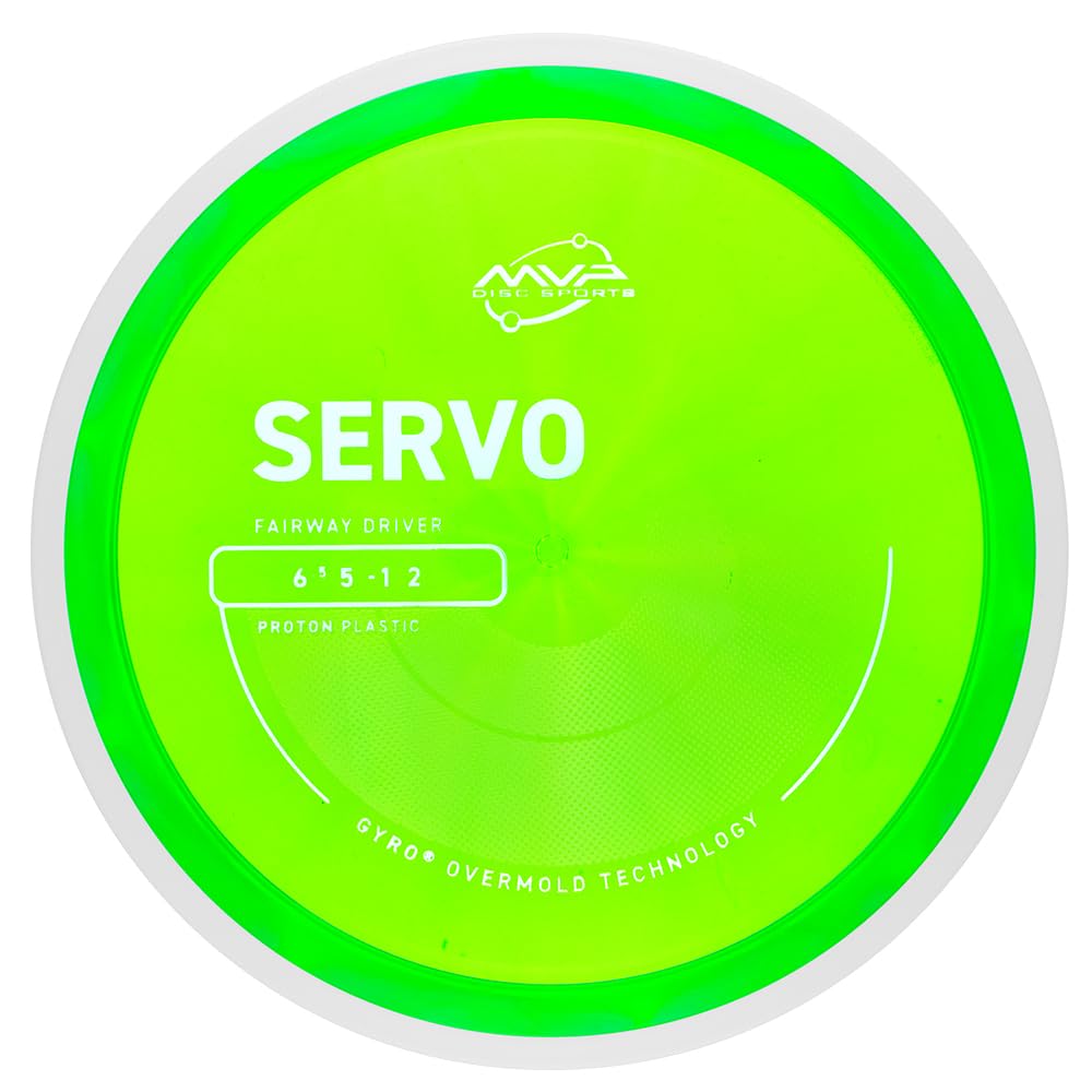 MVP Proton Servo fairway driver in hand demonstrates comfortable grip for controlled releases.
